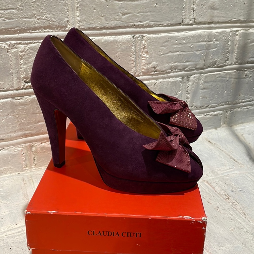 Claudia Ciuti Ivana shoes, size 6,5 M.